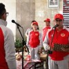 Pengukuhan kontingan Porprov Kabupaten Kuningan.